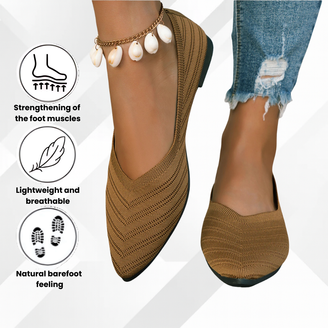 Maribelle | Non-Slip & All-Day Comfort Orthopedic Ballerinas