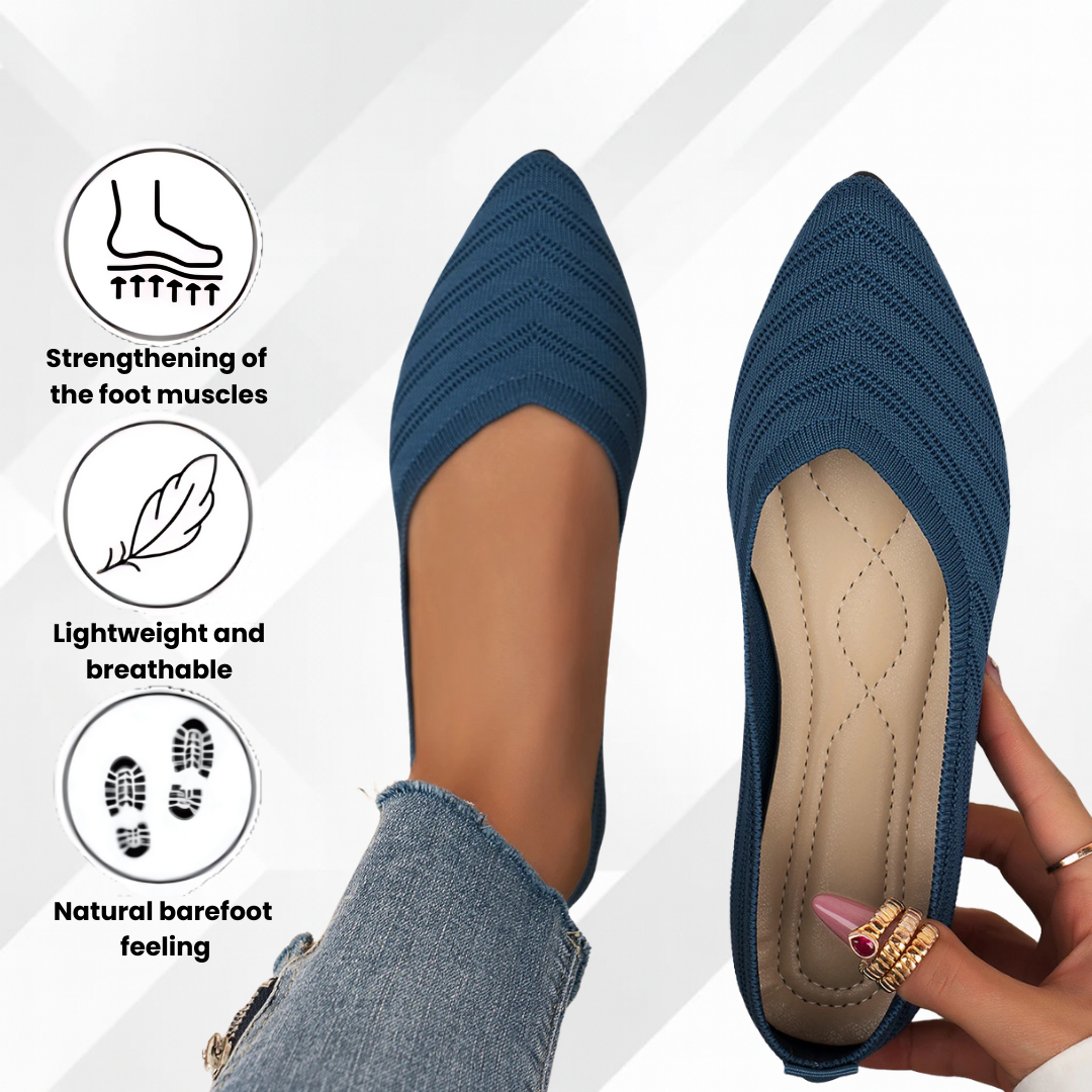 Maribelle | Non-Slip & All-Day Comfort Orthopedic Ballerinas