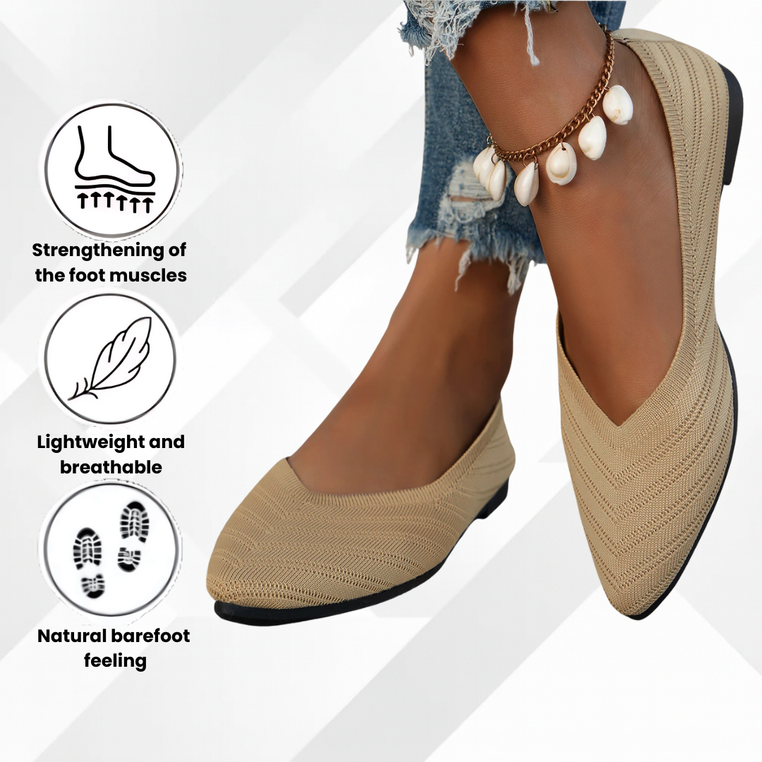 Maribelle | Non-Slip & All-Day Comfort Orthopedic Ballerinas