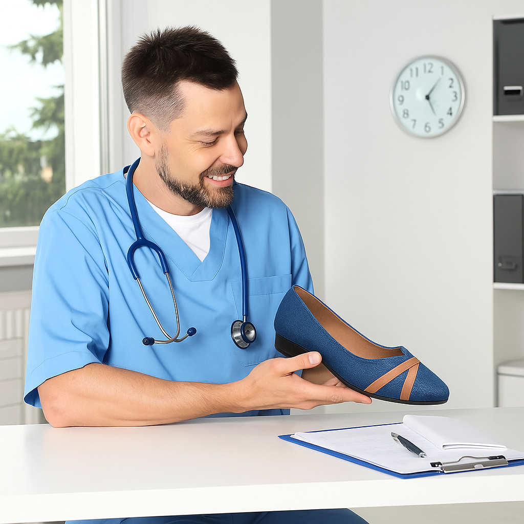 SoftStride | ergonomic pain-relieving comfort ballerinas