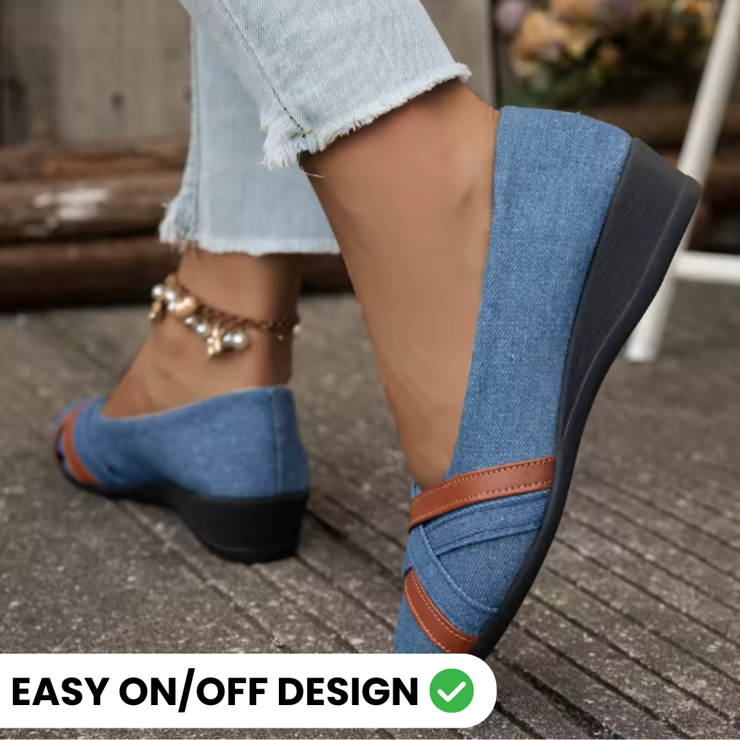 SoftStride | ergonomic pain-relieving comfort ballerinas