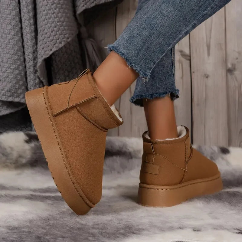 Furona | Soft Fur-Lined & Supportive Comfort Boots