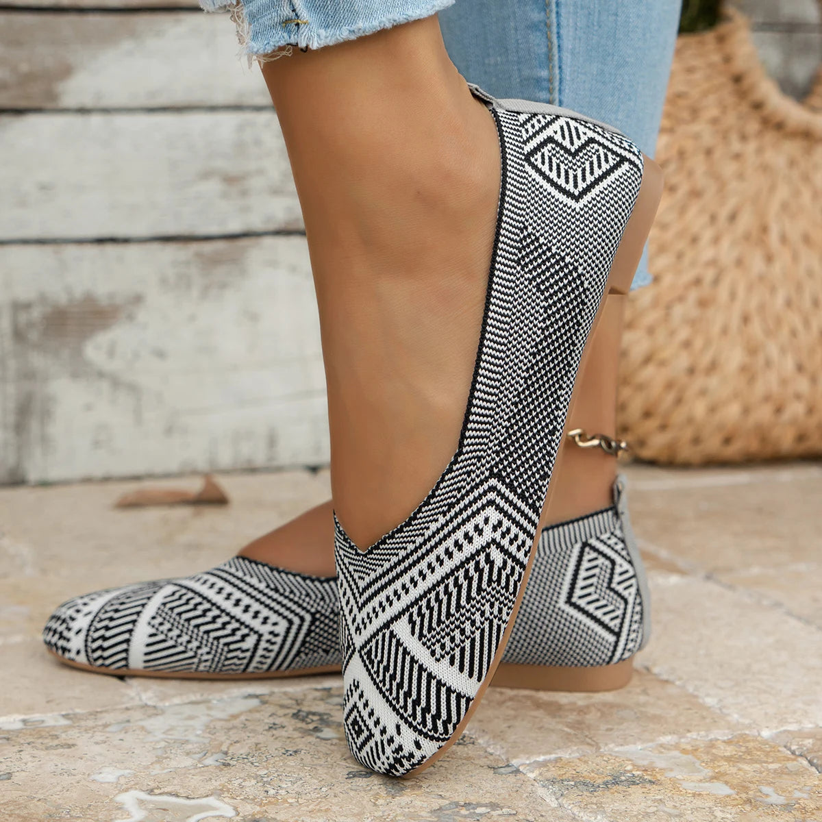 Aveline | Breathable & Non-Slip Orthopedic Ballerinas